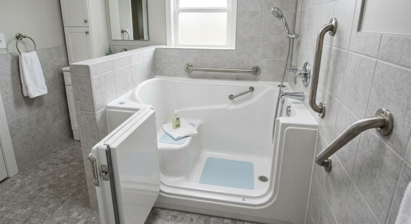 Accessible Tub Installation