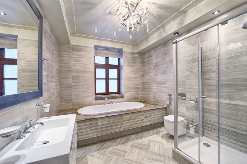 Renovated Bathroom with Bathtub